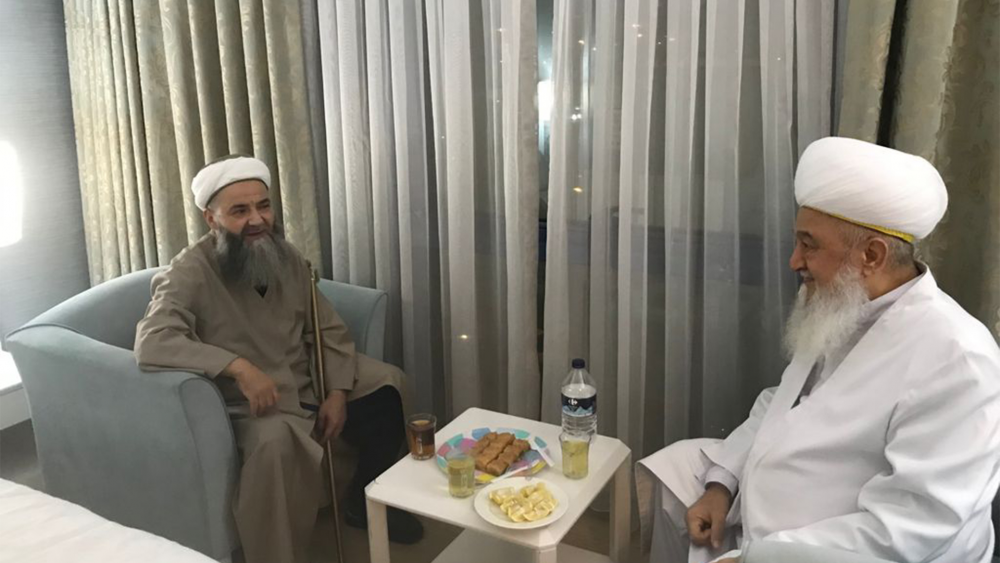 Seyyid Sa‘îd Nasruddîn Hân Îşan Baba ibni Mübîn Hân Hazretleri’ni Ziyâret