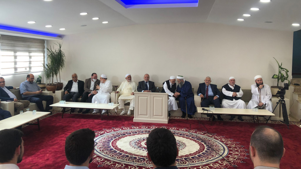 Cübbeli Ahmet Hoca, Üsâme er-Rifâî Hazretleri'nin yeğeni ile Abdurrahman Avaz Beyfendinin kerîmesinin düğün merâsimine katıldı