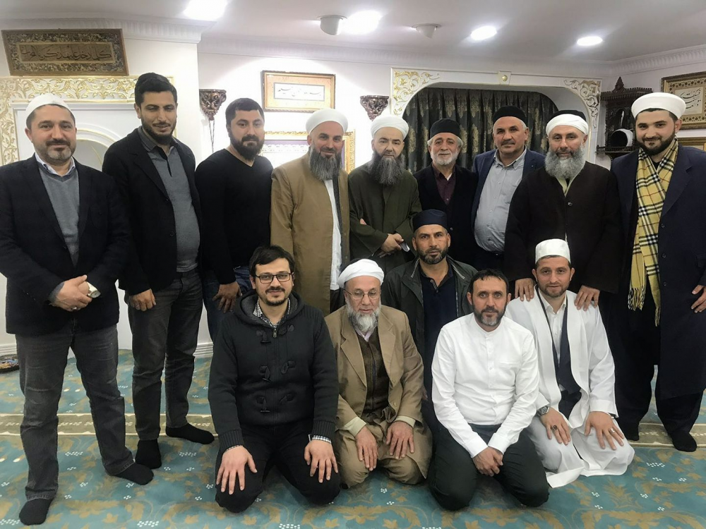 Antalya İDDEF şubesi, Receb BARAN Hocaefendi başkanlığında Cübbeli Ahmet Hocaefendi'yi ziyaret etti