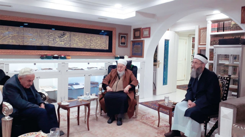 Hüsnü Bayramoğlu ağabeyimiz, Cübbeli Ahmet Hocaefendi’yi hânesinde ziyâret etti