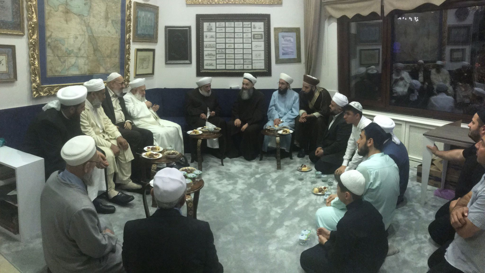 Haznevî Meşâyıhı, Cübbeli Ahmet Hoca'nın Hânesini Şereflendirdiler