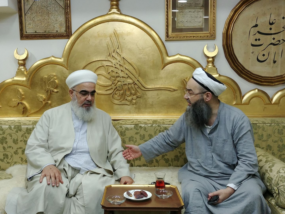 Ali Polat Hocaefendi umre sebebiyle Cübbeli Ahmet Hocaefendi’yi ziyaret etti