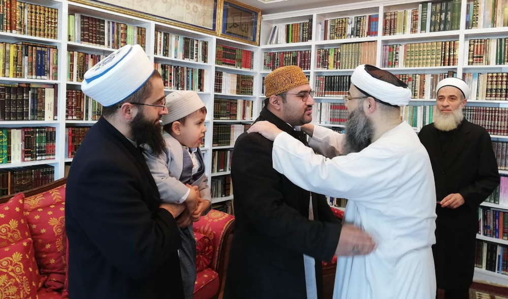 Seyyid Süheyl Nizâmî ile kardeşi Seyyid Habîb Nizâmî, Cübbeli Ahmet Hocaefendi’yi ziyâret ettiler