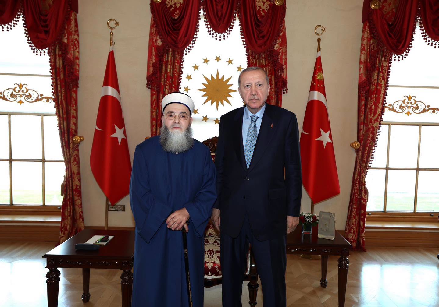 Kıymetli Cumhurbaşkanımız Recep Tayyip Erdoğan Beyefendi'yi Ziyaret