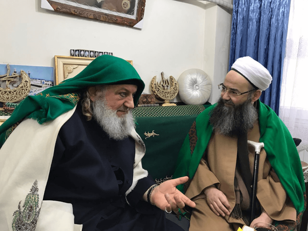 Cübbeli Ahmet Hoca, Bağdat Seyyidlerinden Sabîhuddîn Hazretlerini ziyaret etti