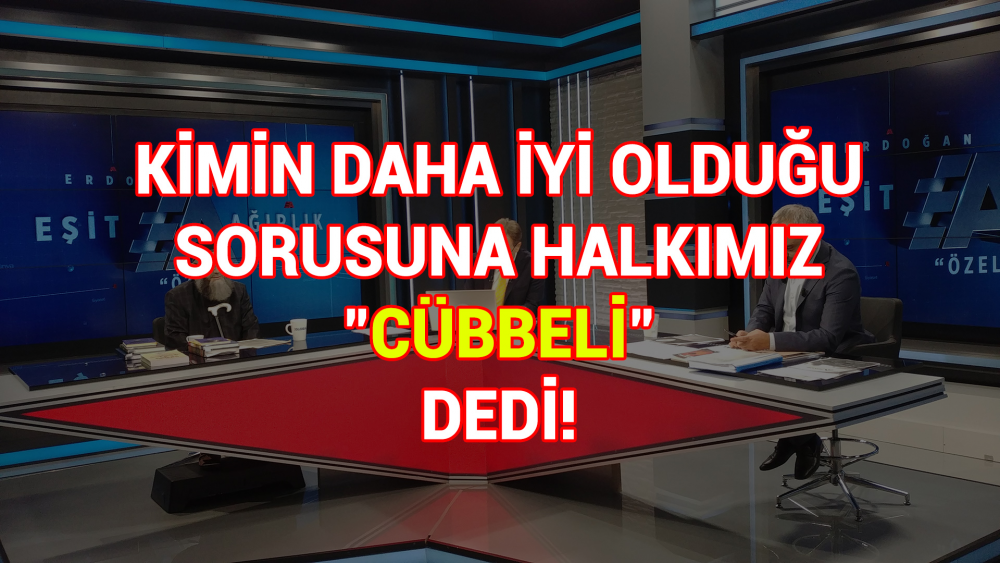 Kimin Daha İyi Olduğu Sorusuna Halkımız "Cübbeli" Dedi!