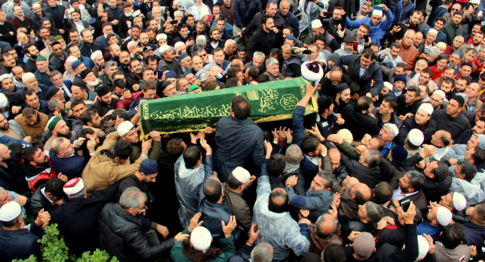 İsmâil Fakîrullâh Hazretleri'nin Cenazesinde İzdiham!