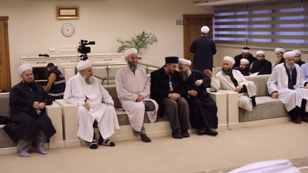 Cübbeli Ahmet Hocaefendi, İsmailağa Fıkıh Heyeti tarafından hazırlanan "Fıkhı Mukâren" dersine katıldı.