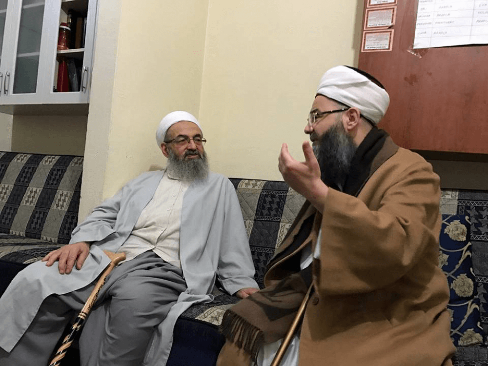 Cübbeli Ahmet Hoca, Mahmud Çelener Hocaefendi'nin vefatı üzerine Gözlüklü Ahmet Hocaefendi'yi ziyaret etti