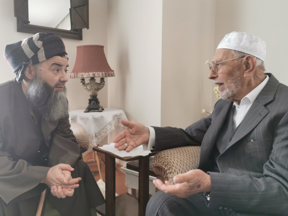 Abdurrezzak ÖZ Hocaefendi'yi Mersin Tarsus'daki hânesinde ziyâret