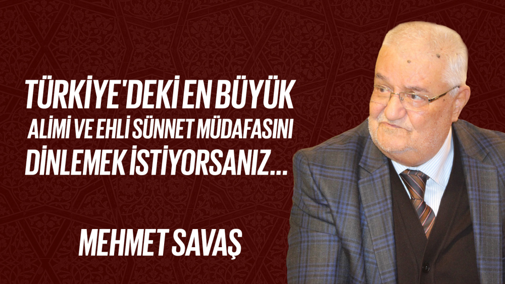Türkiye'deki En Büyük Alimi ve Ehli Sünnet Müdafasını Dinlemek İstiyorsanız Bu Konuşmayı Dinleyin ve Neşredin!