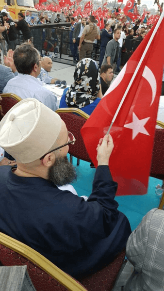 Cübbeli Ahmet Hoca Yenikapı Şehitler Mitingine Katıldı