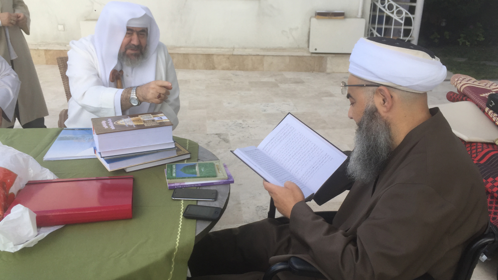 Sebsebî Seyyidlerinden Prof. Dr. Me’mûn Sâlih en-Nu’mân es-Sebsebî Hocaefendi’den Ziyâret