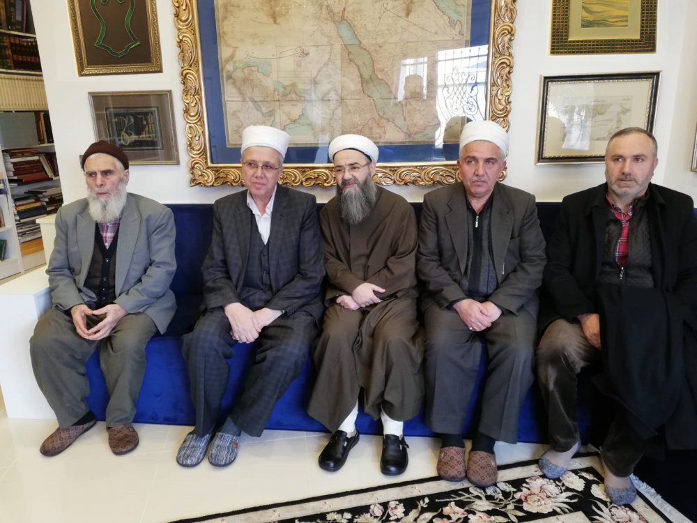 Bitlis Ohin Medresesi Baş Müderrisi Şeyh Fethullah Ayte Hocaefendi, Cübbeli Ahmet Hocaefendi’yi ziyâret etti